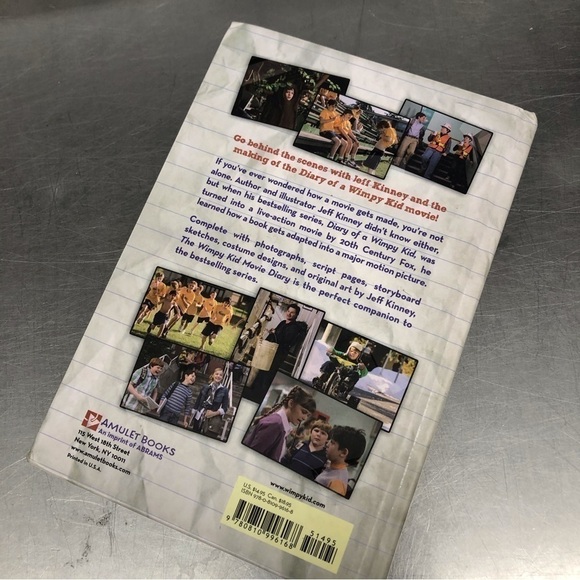 The Wimpy Kid Movie Diary by: Jeff Kinney, Hardback book - Picture 5 of 6